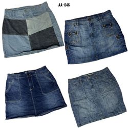 Y2K Cyber Girl Era Denim Mini Skirts (AA..