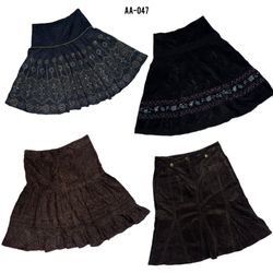 Y2K Unique Corduroy Skirts (AA-047)