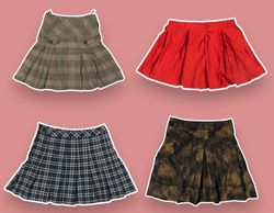 “Y2K Pleated Perfection” S-1063