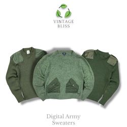 Green Army Sweaters