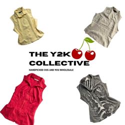 00s IT Girl Unique Summer Cotton Vests (..