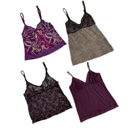 Y2K “All About Purple” Cami Tops Mix