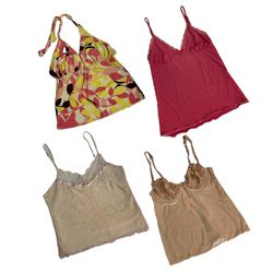 Y2K Soft Girl Era Cami Tops Mix