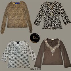 Blusa de Impressão Marrom Retro Y2K – Estilosa e A..
