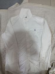 Chemises en coton blanc Ralph Lauren