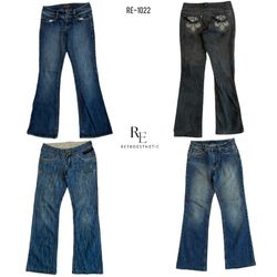Y2K IT Girl Denim Jeans (RE-1022)