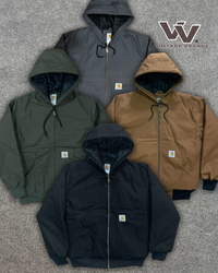 Chaquetas con capucha estilo rework de Carhartt MO..