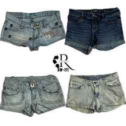 Y2K IT Girl Denim Shorts