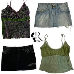 Y2K Hübsches Mädchen Mix und Match {Röcke und Tops..