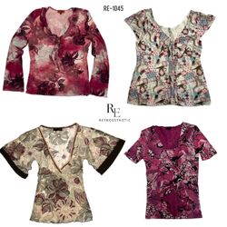 Y2K Pretty in Pink Mix Tops (RE-1045)
