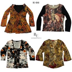 Y2K Grunge Full Sleeve Tops (RE-1048)