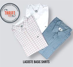 T961 Lacoste Basic Shirts 10PCs