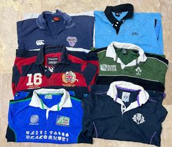 Mix vintage club rugby shirts bundle 12