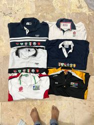 Mix vintage club rugby shirts bundle 13