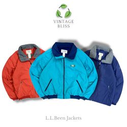 L.L.Been Vintage Bomber Jackets