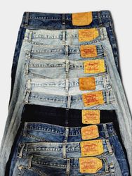 Levis 501 and vintage paper tag mix lot