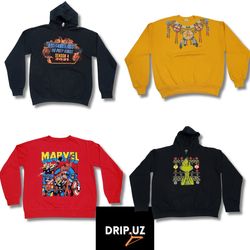 Sweat-shirts à capuche imprimés K0905/E10