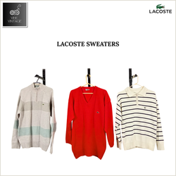 LACOSTE SWEATERS - 22 PCS