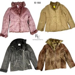 Y2K Afghan Sharling Jackets (RE-1068)