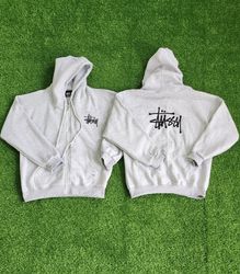 Stussy Rework Style Kapuzenpullover mit ..
