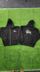 Stussy Rework Style Hoodie zipper