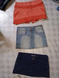 DANIM AND OTHER MIX BRAND MINI SKIRT'S (..