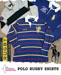 Ralph Lauren Polo Rugby Shirts Bundle of 10 pcs (R..