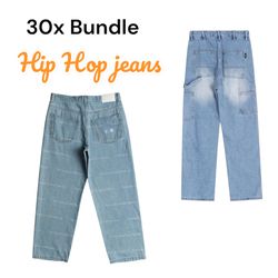 30x Hip Hop |Y2k styles baggy jeans