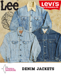 Denim Jackets Including Levis and Lee Bundle of 11..