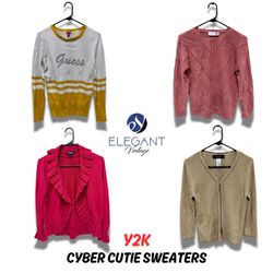 Suéteres Y2K Cyber Cutie - 10 piezas - EV0289