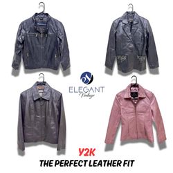 Y2K El Ajuste Perfecto de Cuero - 10 piezas - EV02..