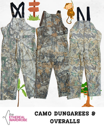 Camo Dungarees and Overalls Bundle of 13 pcs (RN#1..