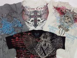 CR4337 T-shirt con teschi - 20 pz