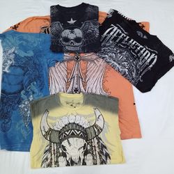 CR4338 Skull T-shirts - 20 Pcs