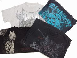 CR4339 Skull T-shirts - 20 Pcs