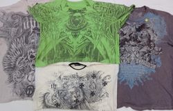 CR4346 Magliette Skull - 20 Pz