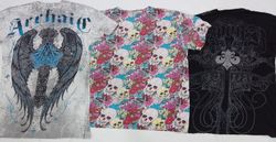 CR4347 Skull T-shirts - 20 Pcs