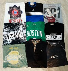 vintage surf and mix brand t shirts
