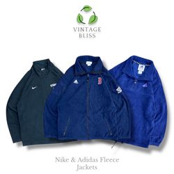 Vestes en polaire Nike et Adidas