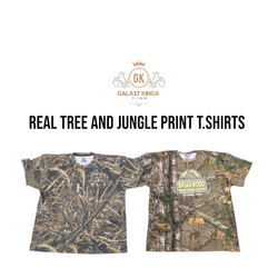 Real Tree and Jungle Print T.shirts