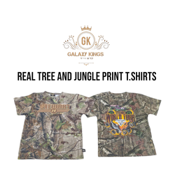 Realtree And Jungle Print T.shirts