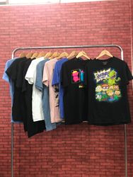 Japanese cartoon t shirts 10 pcs