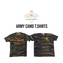 T-shirt camouflage armée