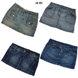 Gonnellini in denim micro mini Y2K IT Girl (AA-052..