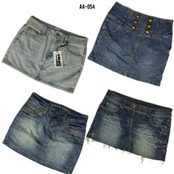 Gonne Mini in Denim dell'Era Y2K di Britney (AA-05..