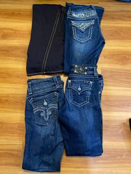 True Religion , Miss me and Rock revival..