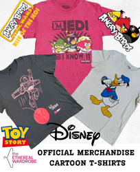 Official Merchandise Cartoon T-shirts Bundle of 30..
