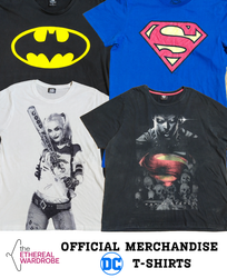 Official Merchandise DC T-shirts Bundle of 25 pcs ..