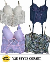 Y2K STYLE CORSET 10 PCS