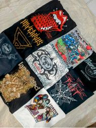 Musique, Harley Davidson et t-shirts des années 80..